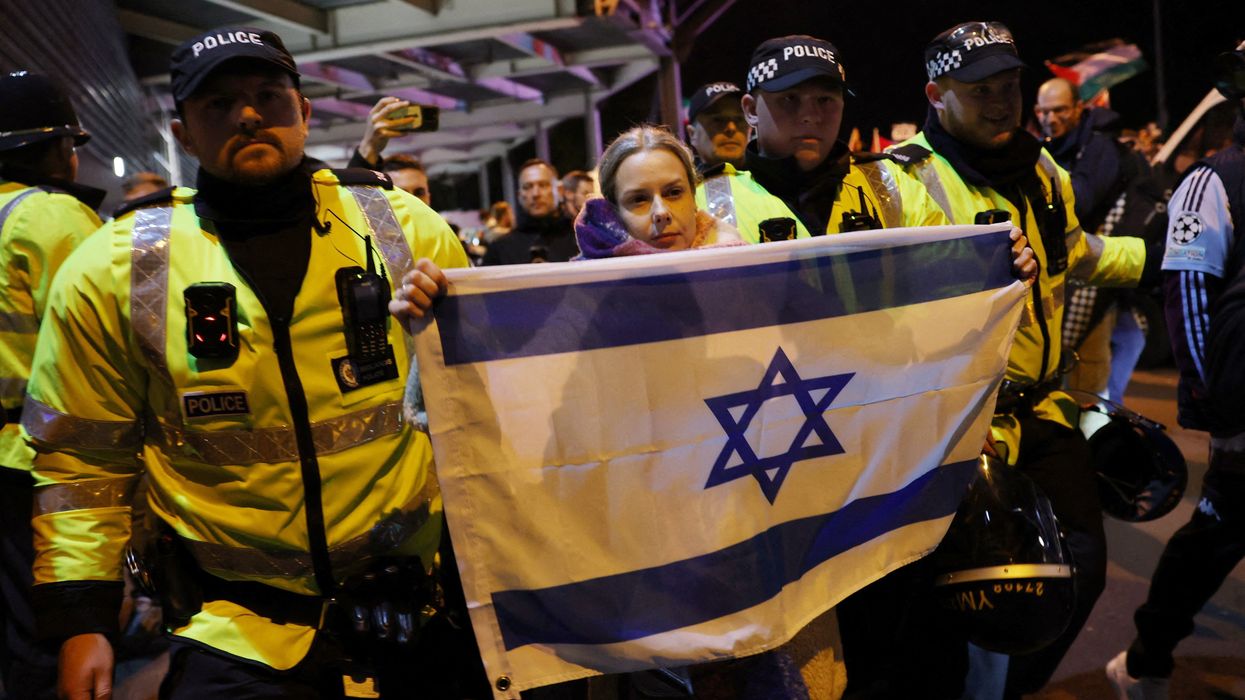 Maccabi Tel Aviv fans were banned from attending the match against Aston Villa