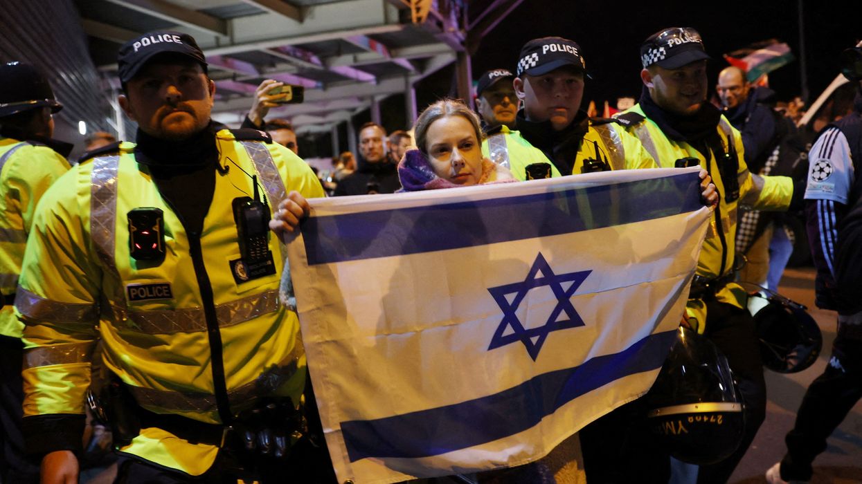 Maccabi Tel Aviv fans were banned from attending the match against Aston Villa