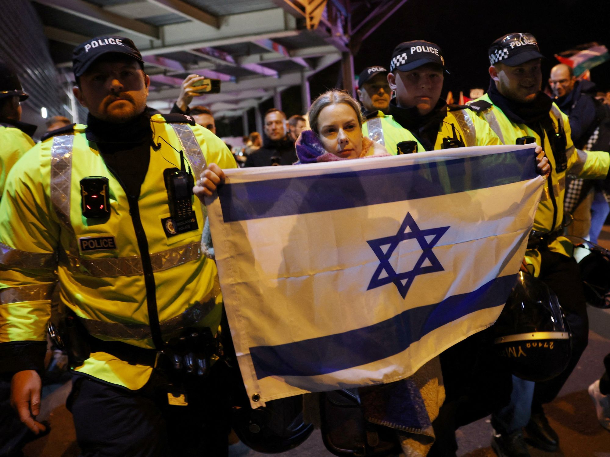 Maccabi Tel Aviv fans were banned from attending the match against Aston Villa