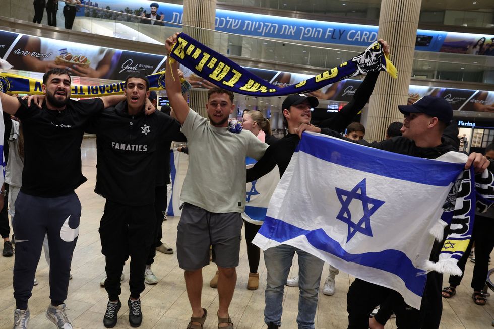 Maccabi Tel Aviv fans