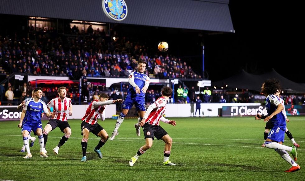 Macclesfield captain Paul Dawson came close to putting the Silkmen ahead