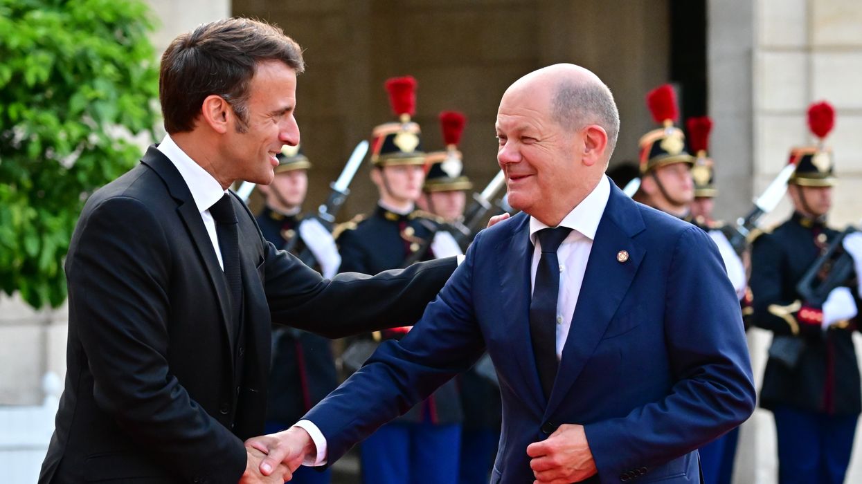 Macron and Scholtz