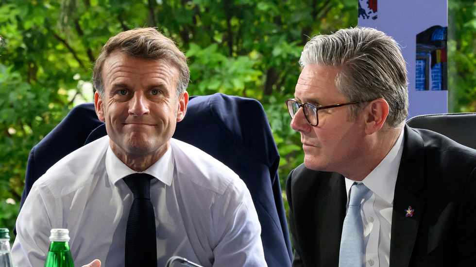 Macron and Starmer