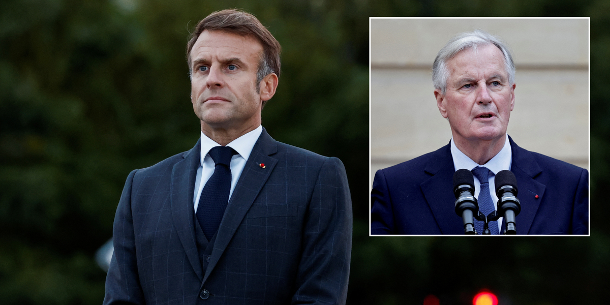 NextImg:Macron's new government faces no-confidence vote just 12 hours after being unveiled