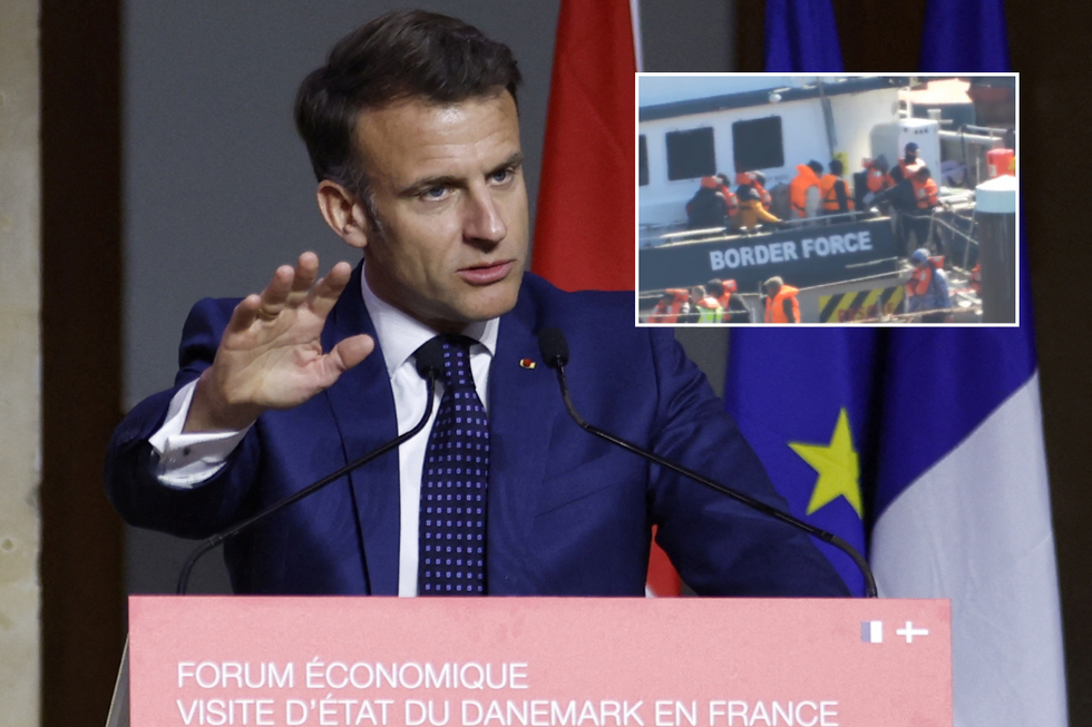 Macron/channel crossings