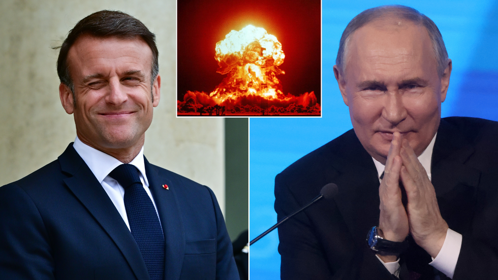 Macron/Nuclear explosion/Putin