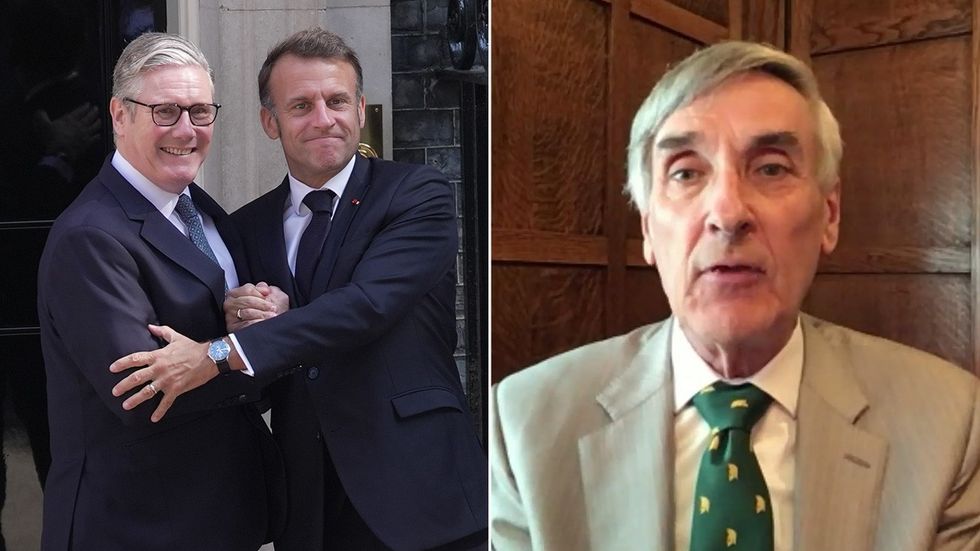 Macron, Starmer, John Redwood