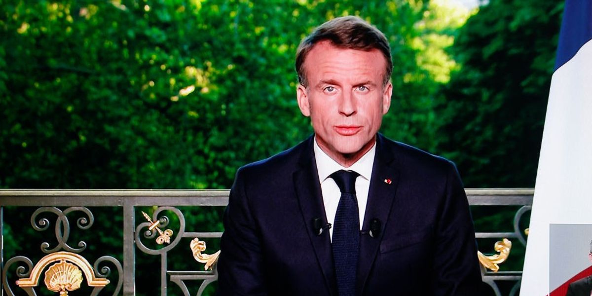 NextImg:France: Emmanuel Macron calls shock snap national election after being hit by disaster in European Parliament vote