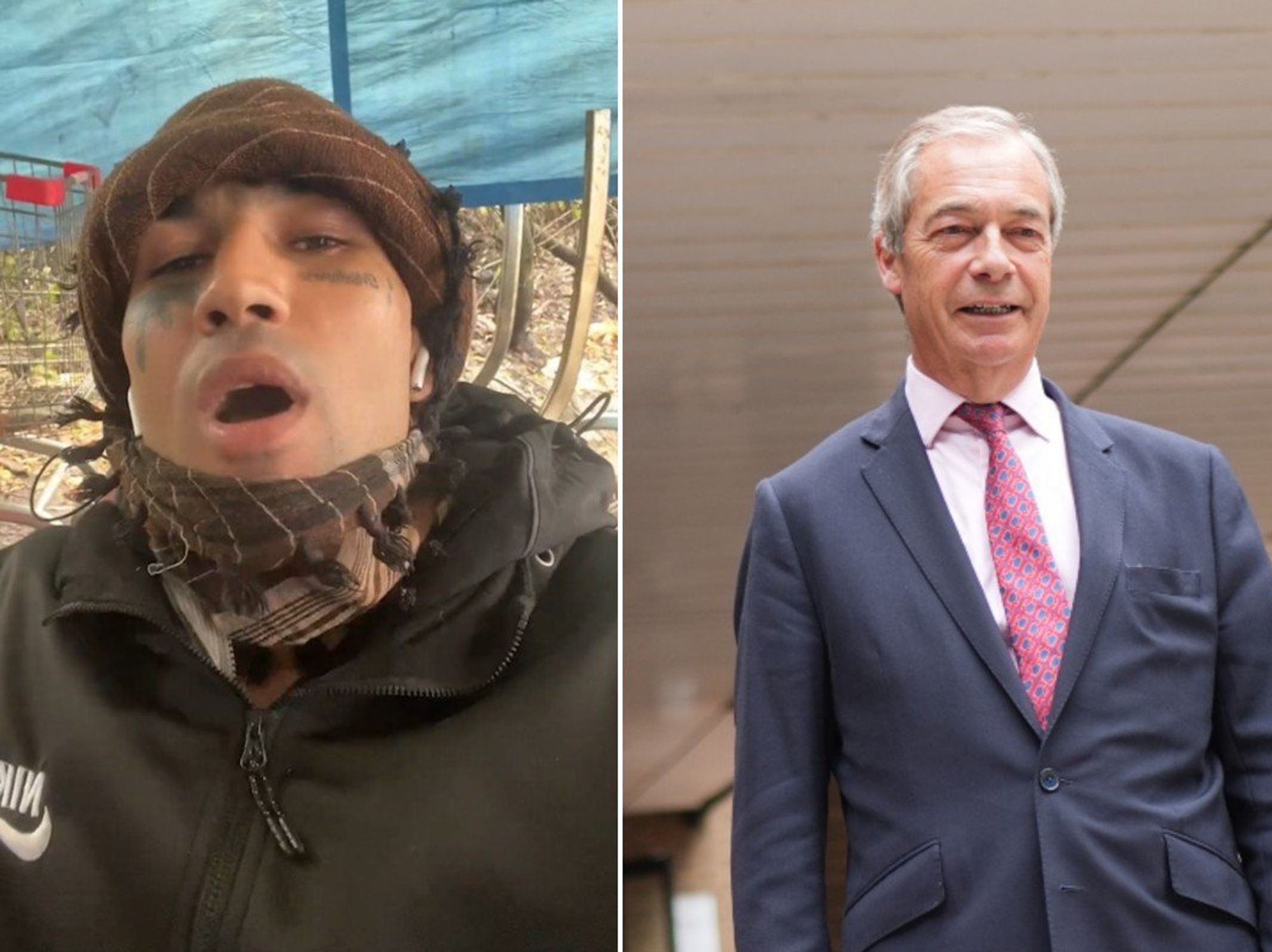 Mada Pasa and Nigel Farage