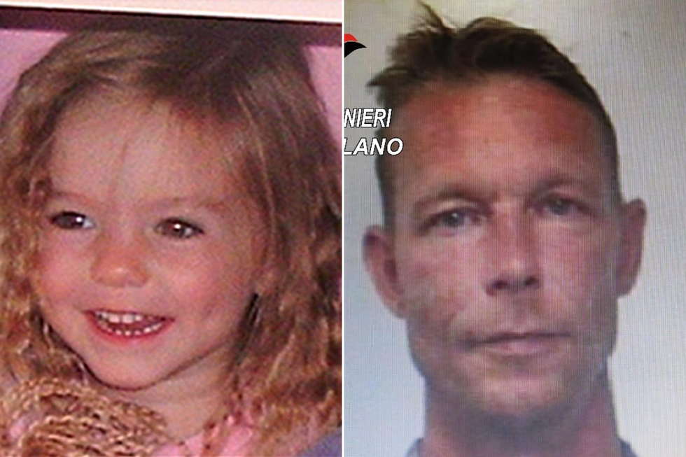 Madeleine McCann and Christian Brueckner