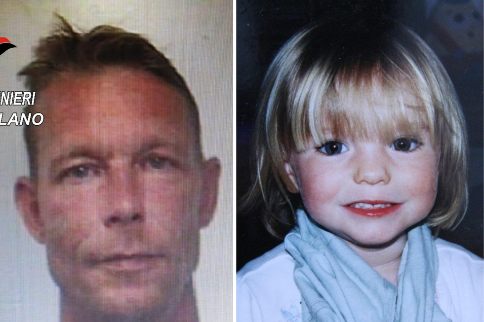 Madeleine McCann and \u200bChristian Brueckner (composite)