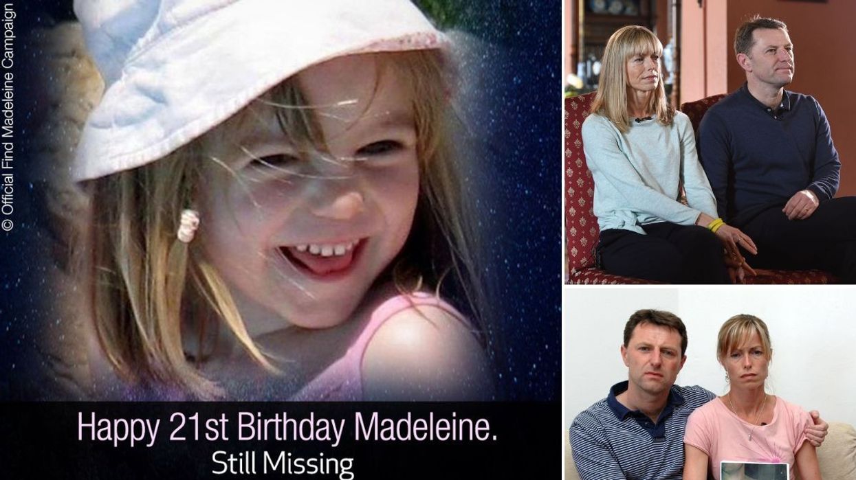 Madeleine McCann’s parents share heartbreaking new statement to mark 21st birthday