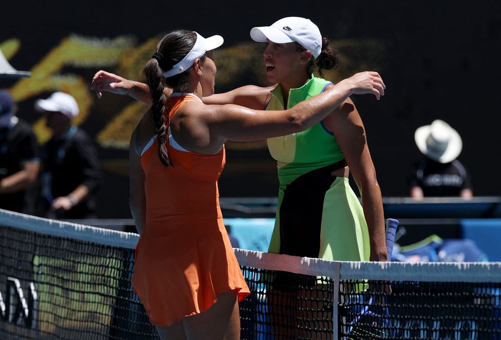 Madison Keys and Jessica Pegula