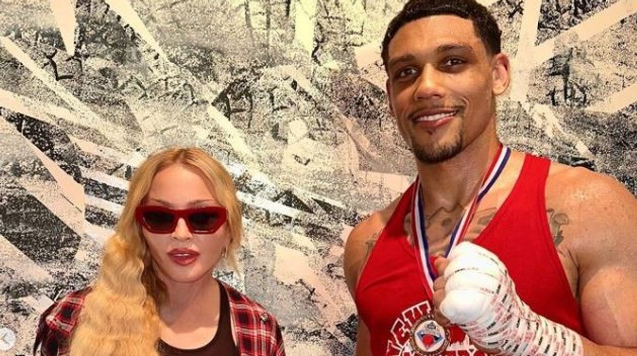 Madonna and Josh Popper