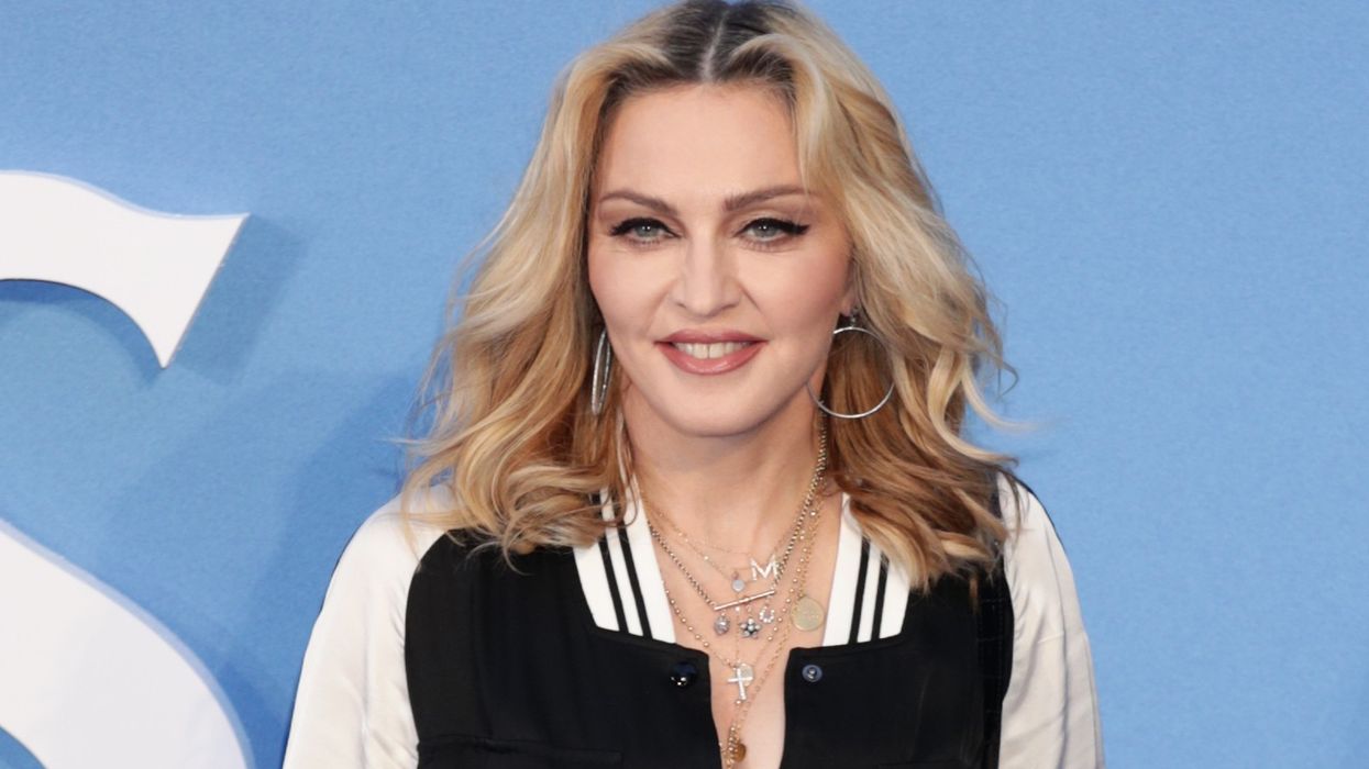 Madonna before her hospital dash