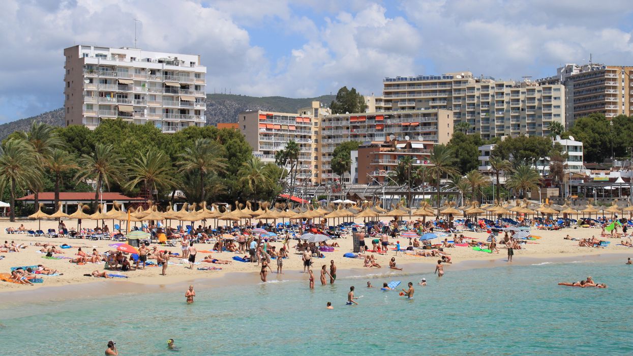Magaluf beach front