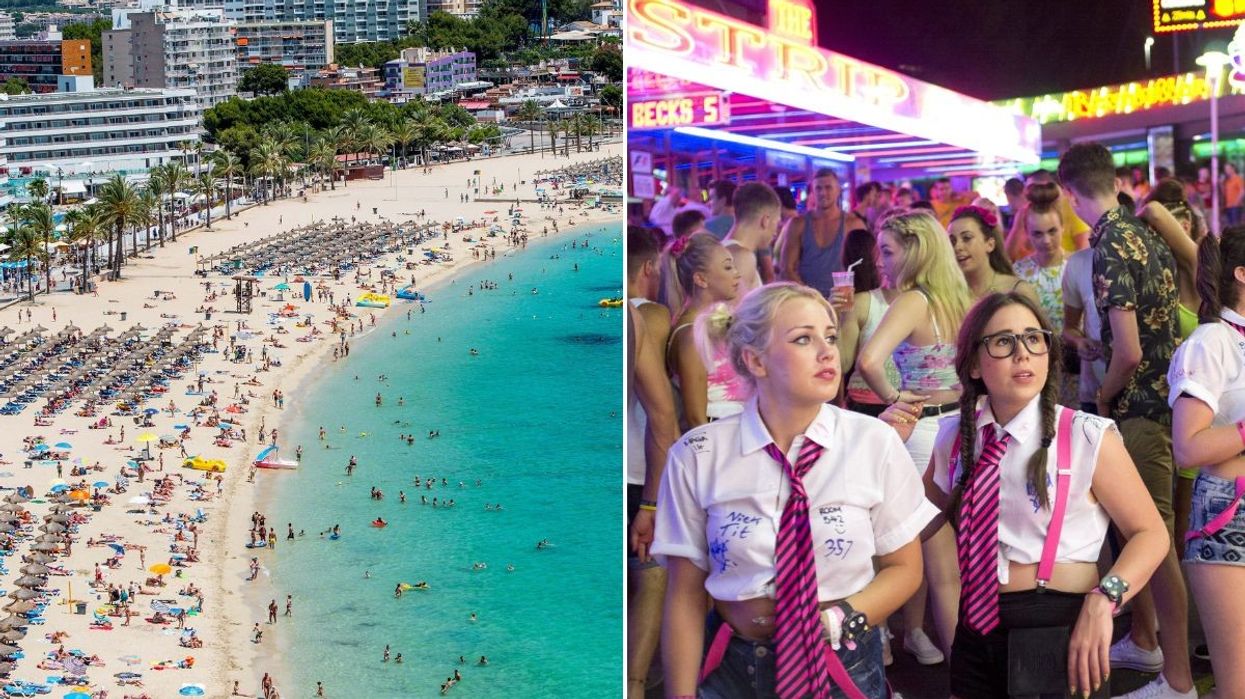 Magaluf stock images