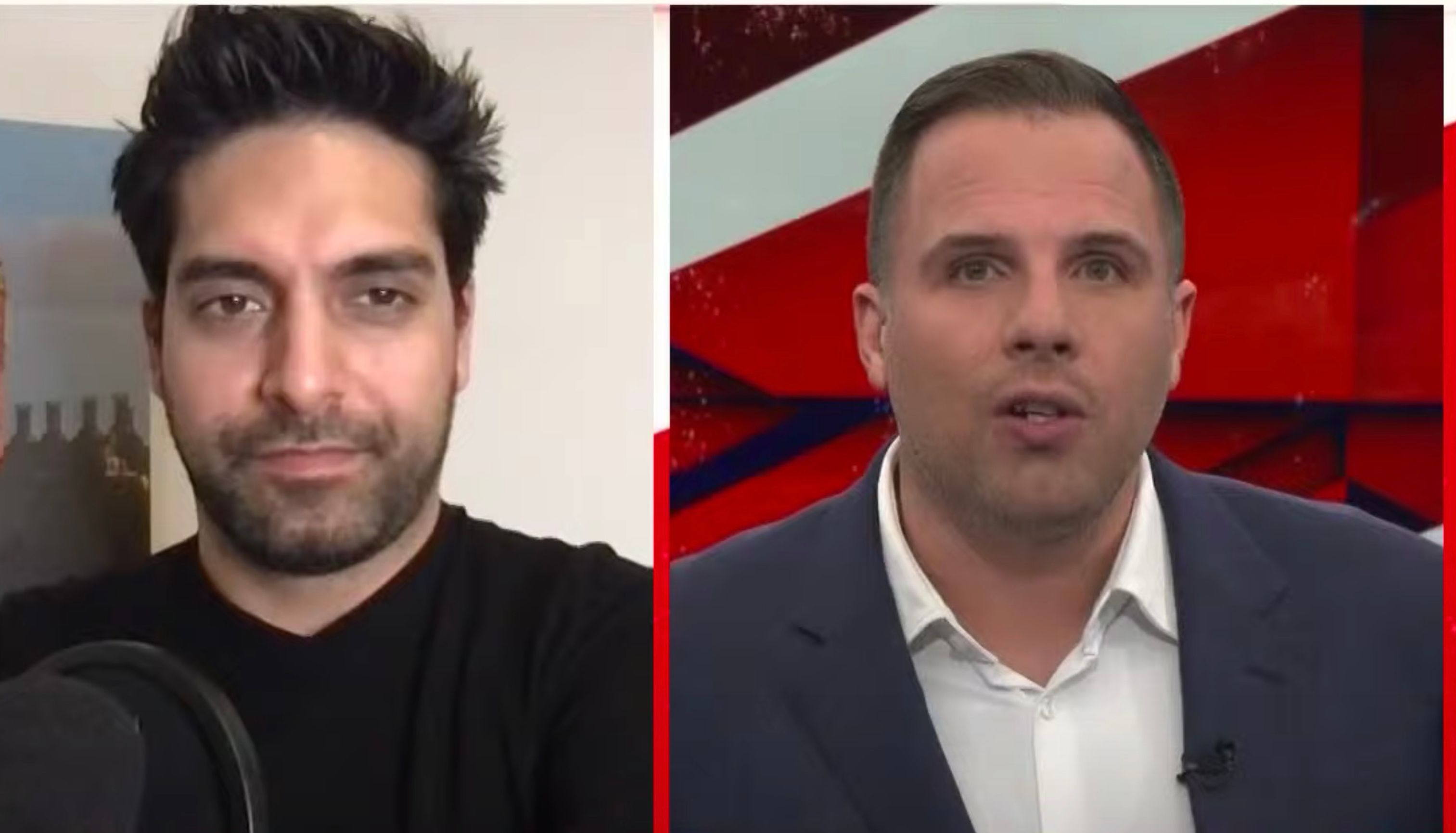 Mahyar Tousi talking to Dan Wootton