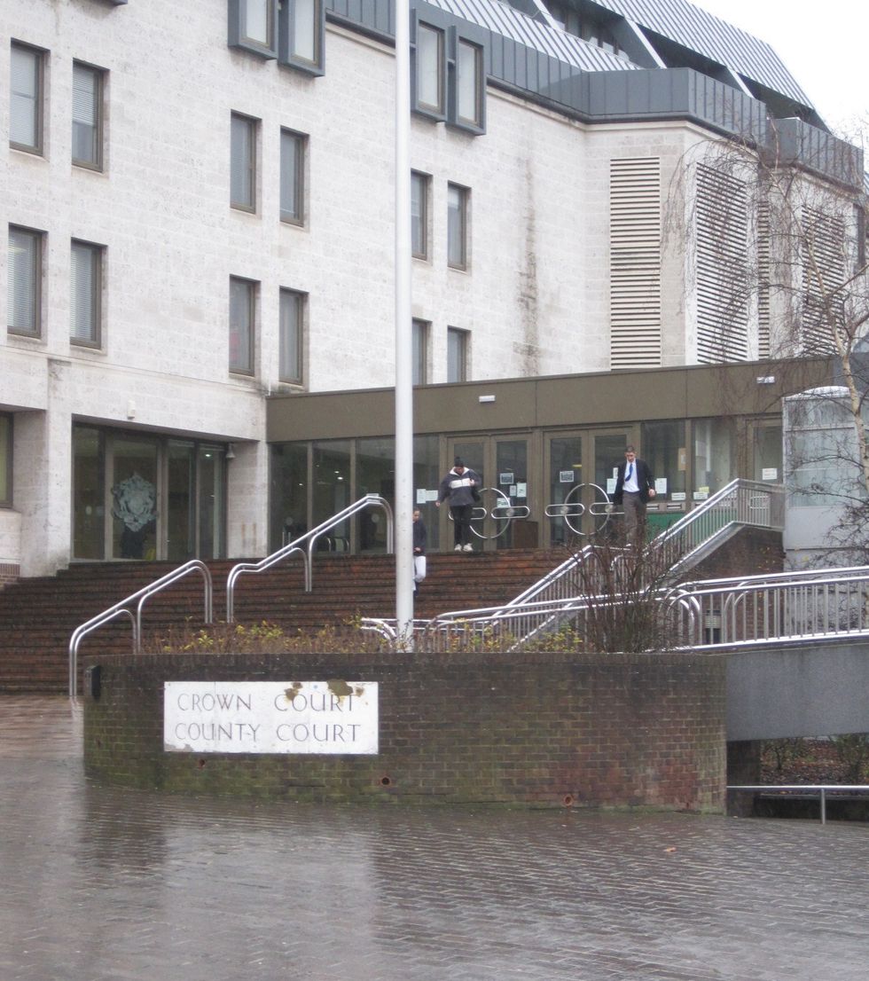 Maidstone magistrates court, where Romain pleaded guilty to all charges