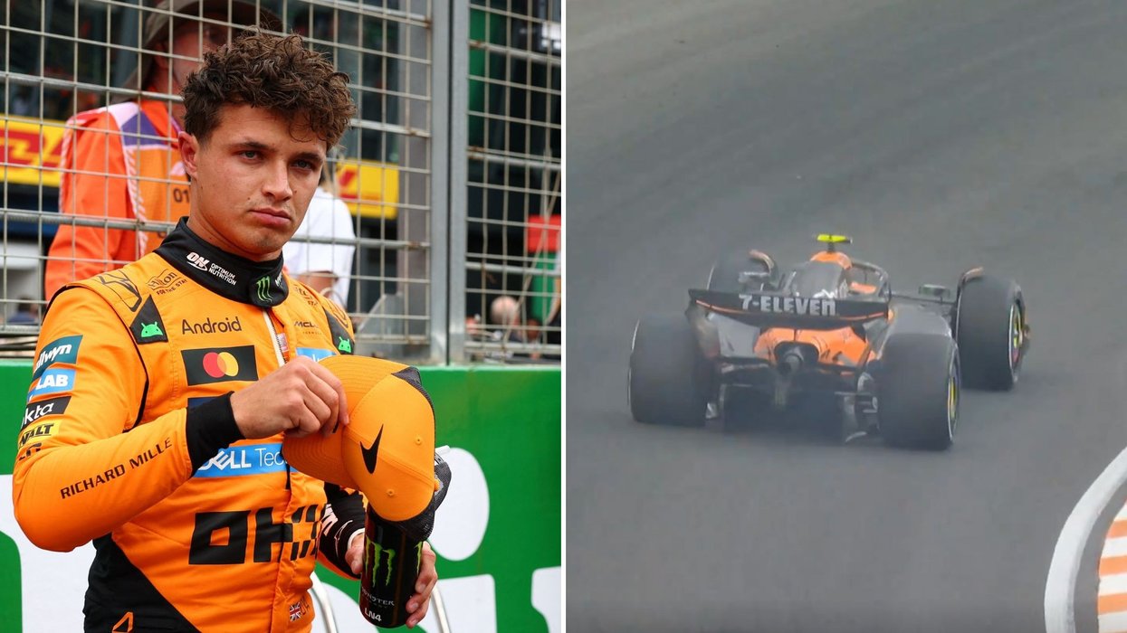 Major F1 title twist at Dutch Grand Prix as Lando Norris forced out of race