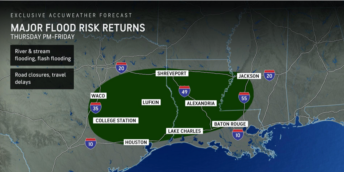 NextImg:US weather: 15 states at risk of flooding with Florida on tornado alert as South sees 100F heatwave