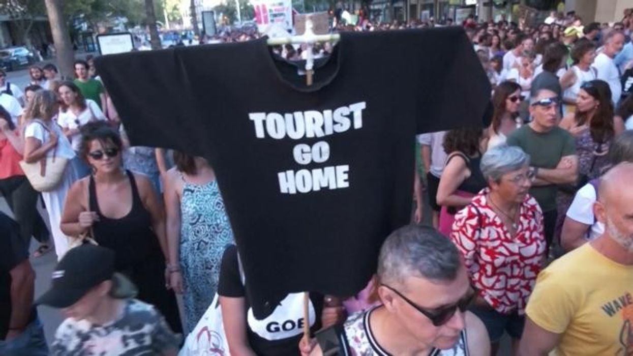 Anti-tourism protesters in Majorca to hold biggest EVER demonstration with Britons to feel unwelcome