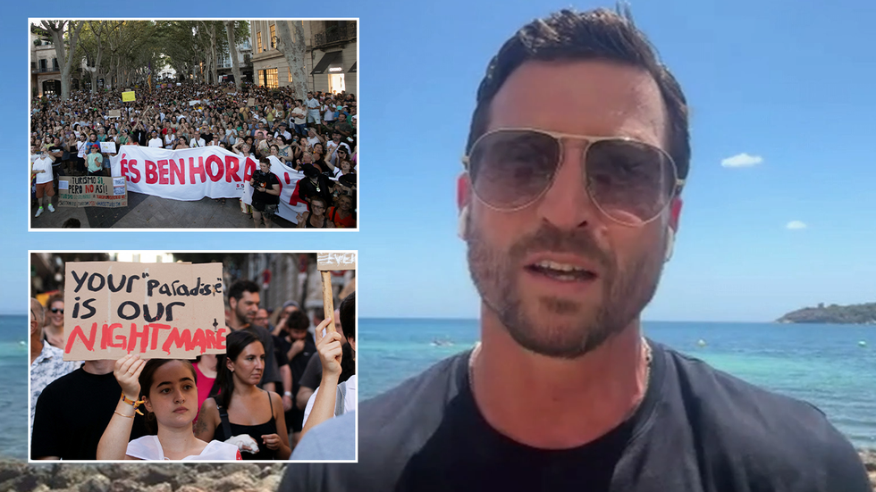 Majorca protests and Adam Brooks