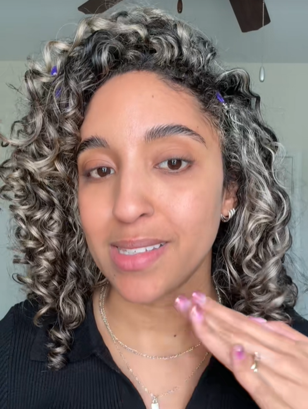 Makeup artist Michelle Edwards