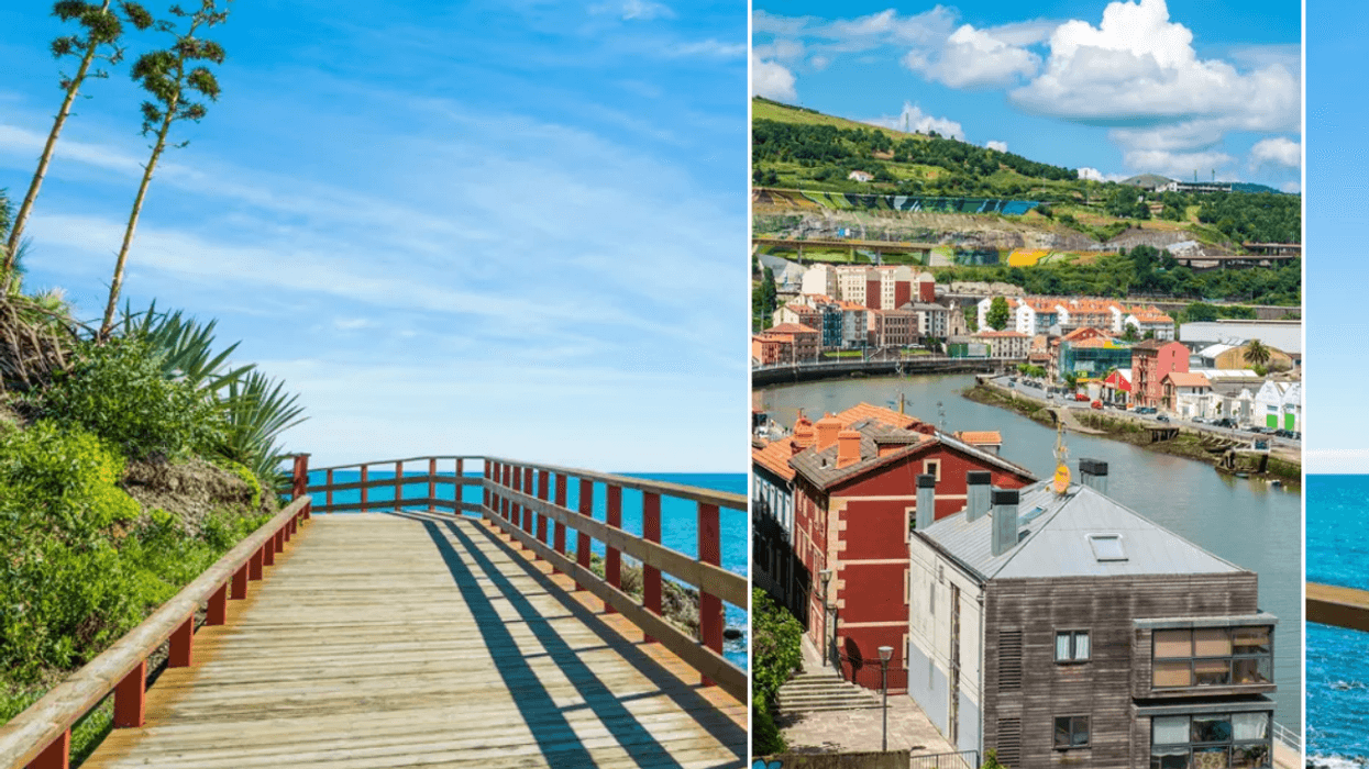 Malaga / Buildings in Bilbao, Spain