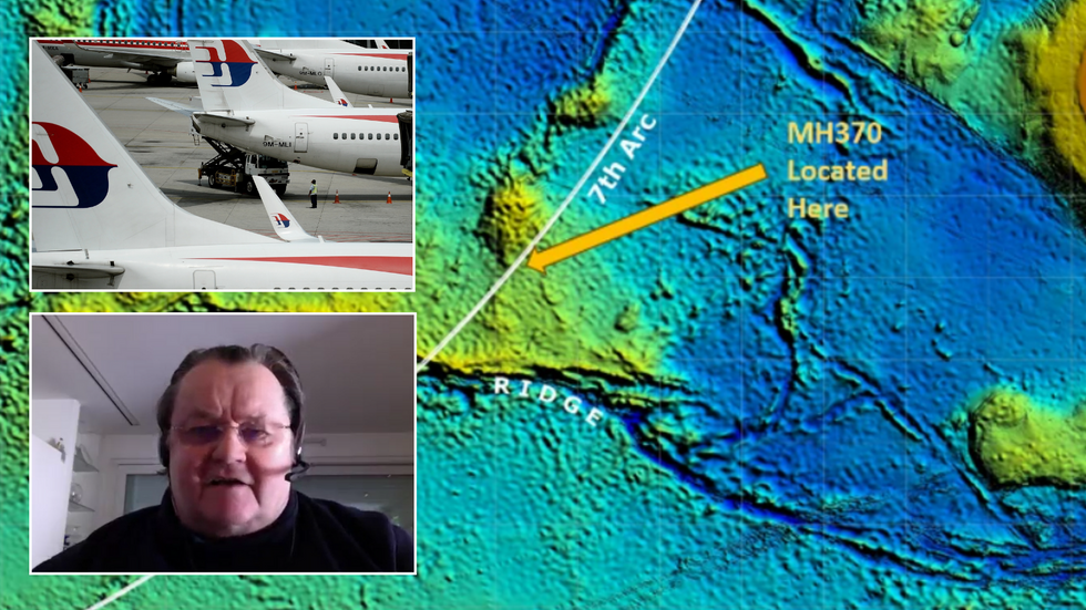 Malaysian Airlines planes/Godfrey/Map