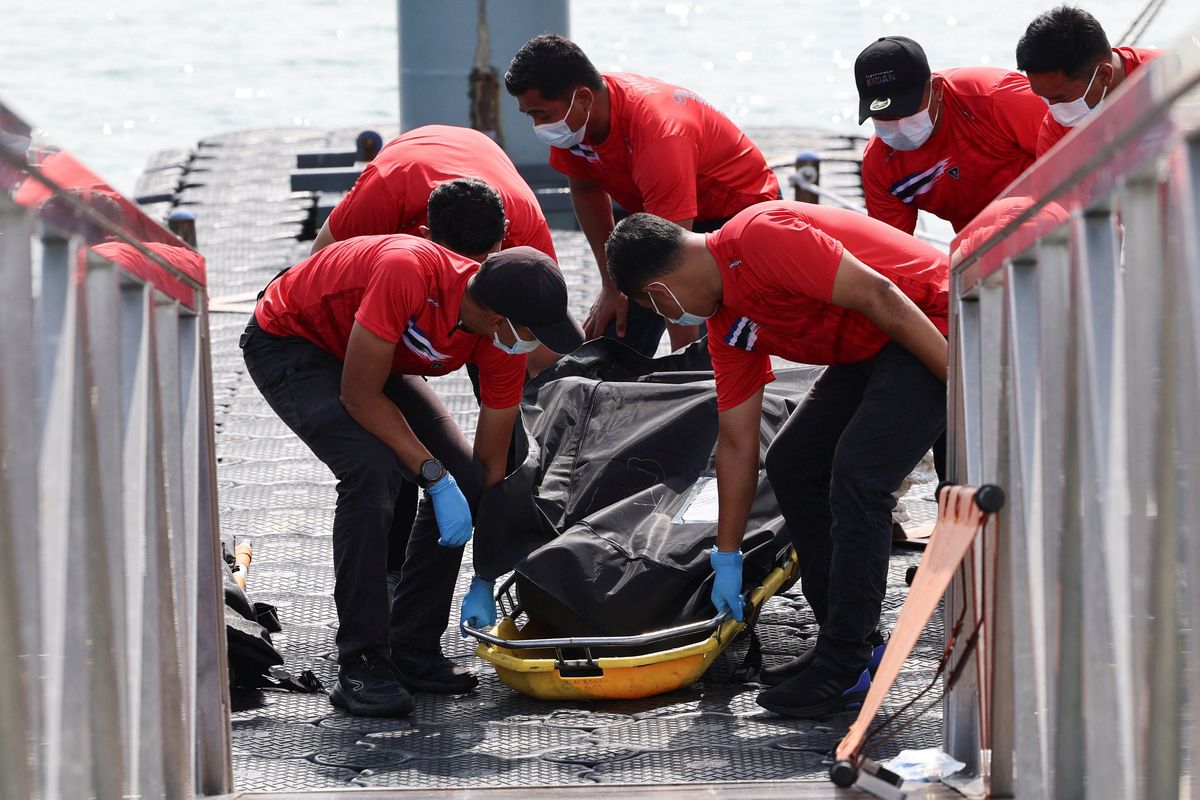 Malaysian and Thai search and rescue efforts