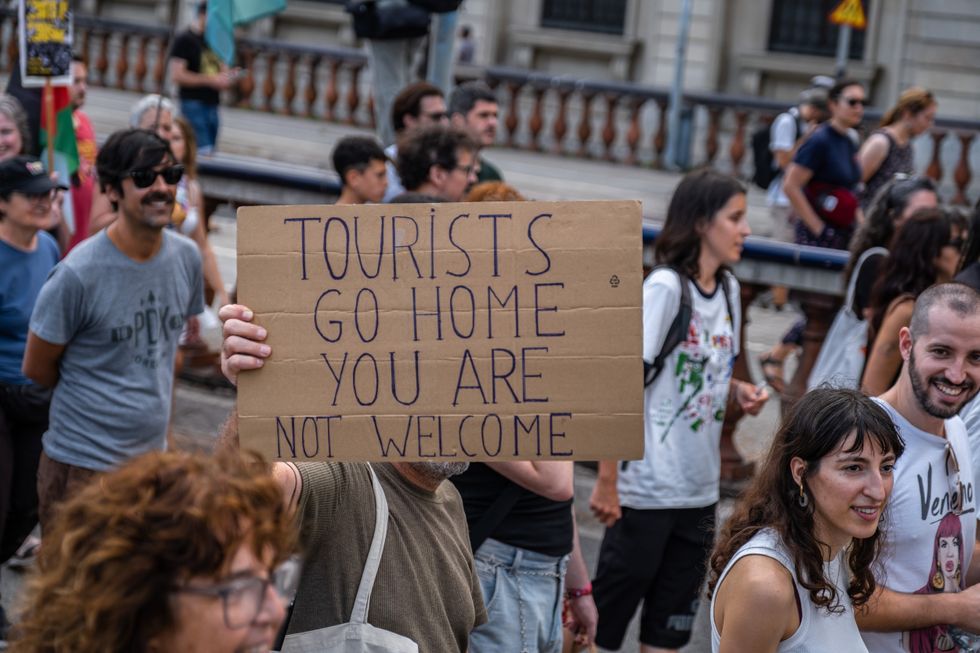 Mallorca anti-tourism protests Mallorca anti-tourism protests