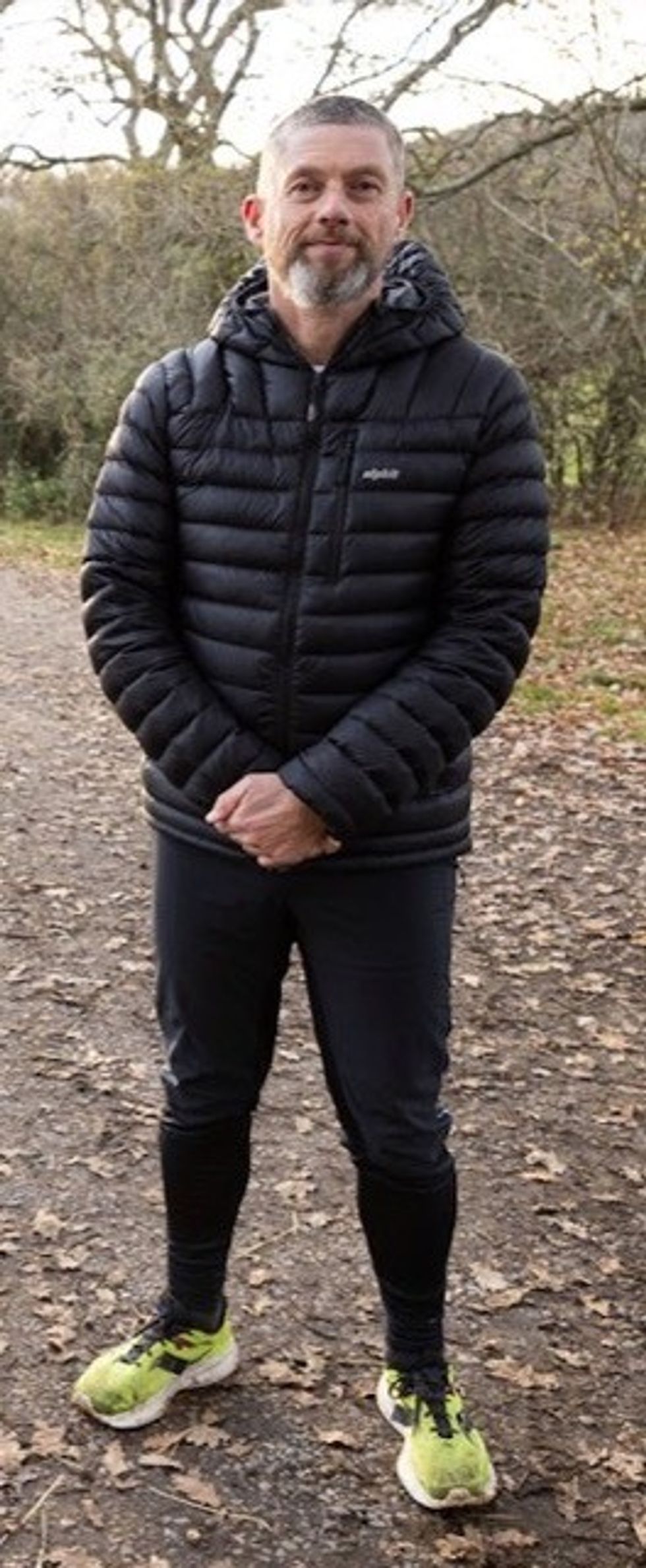 Man after weight loss