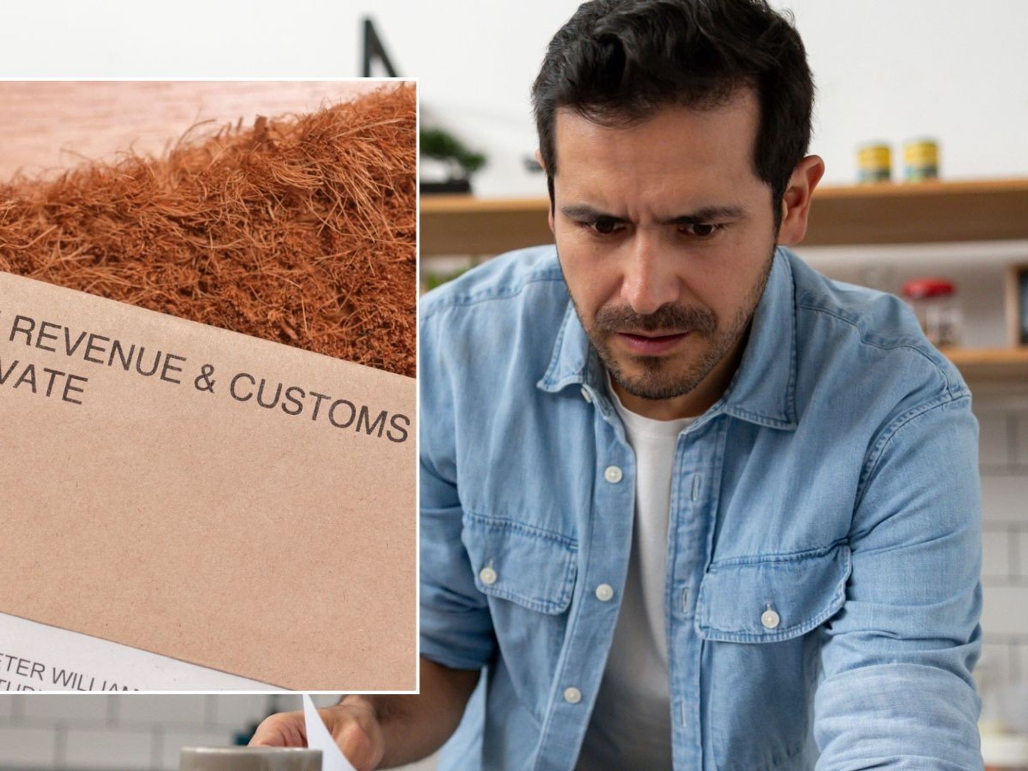 Man and HMRC letter