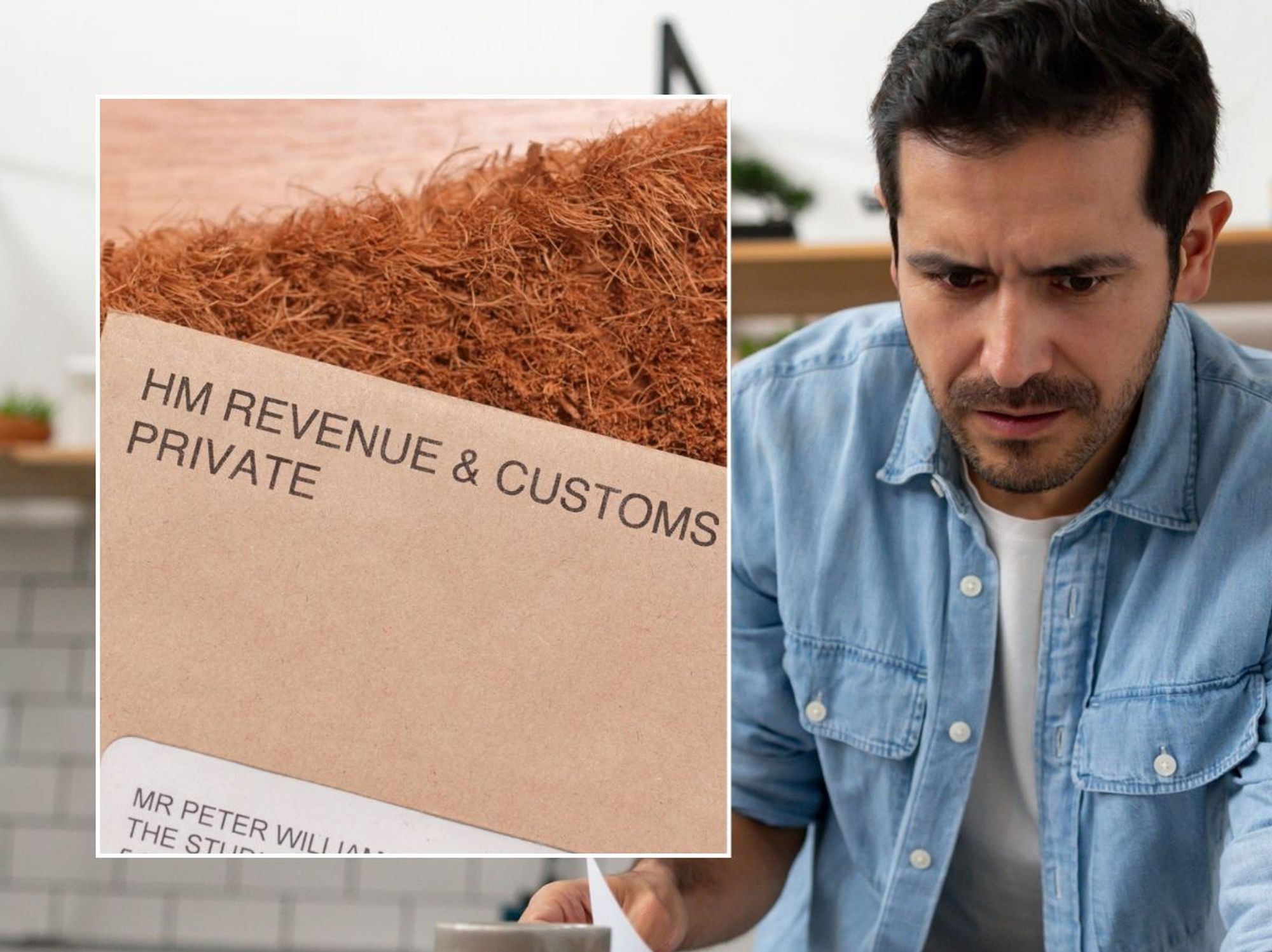 Man and HMRC letter