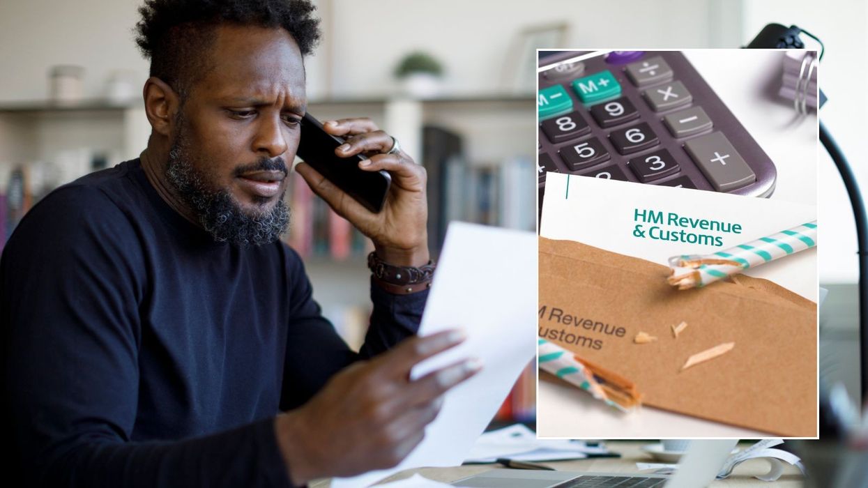 Man annoyed and HMRC letter