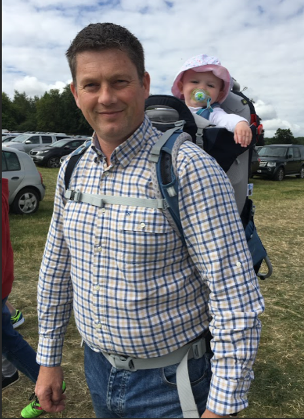 Man before weight loss