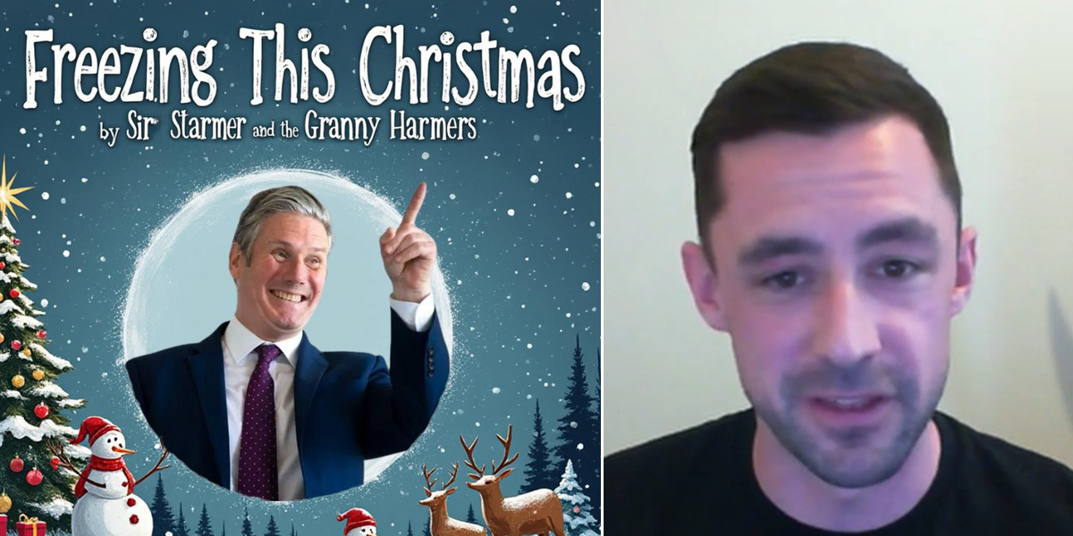 NextImg:Man behind anti-Labour Christmas single donates 'brilliant' four-figure sum to 10 charities