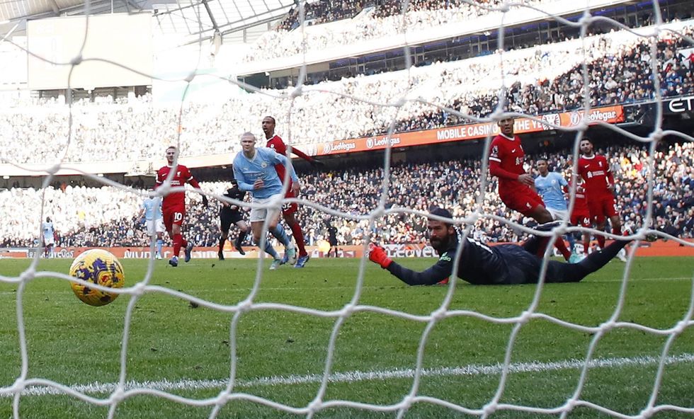 Man City Erling Haaland Liverpool