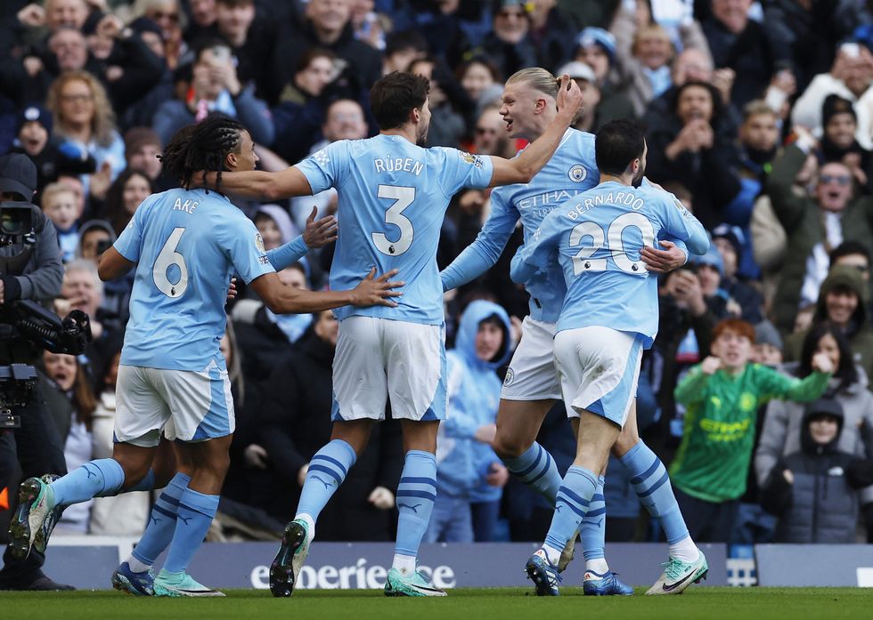 Man CIty Liverpool Erling Haaland