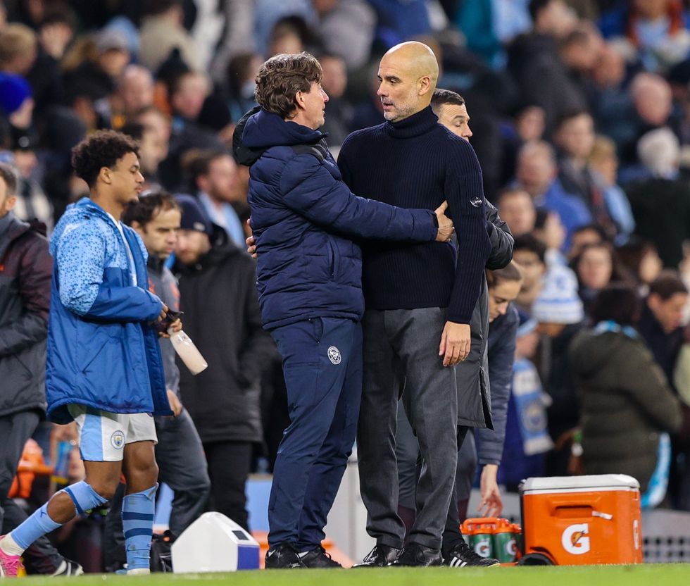 Man City Pep Guardiola Brentford