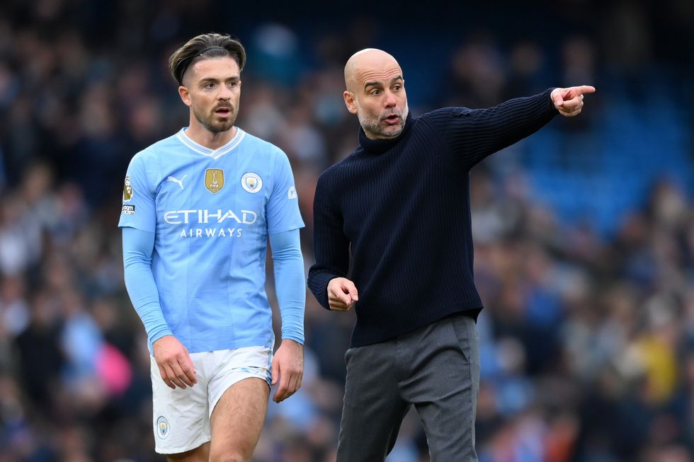 Man City Pep Guardiola Jack Grealish