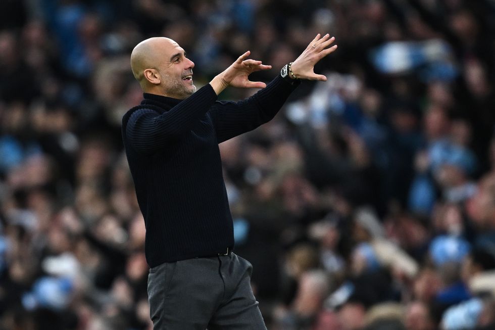 Man City Pep Guardiola Man Utd