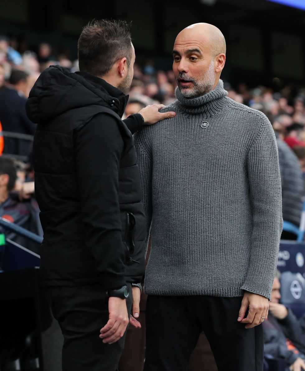 Man CIty Pep Guardiola