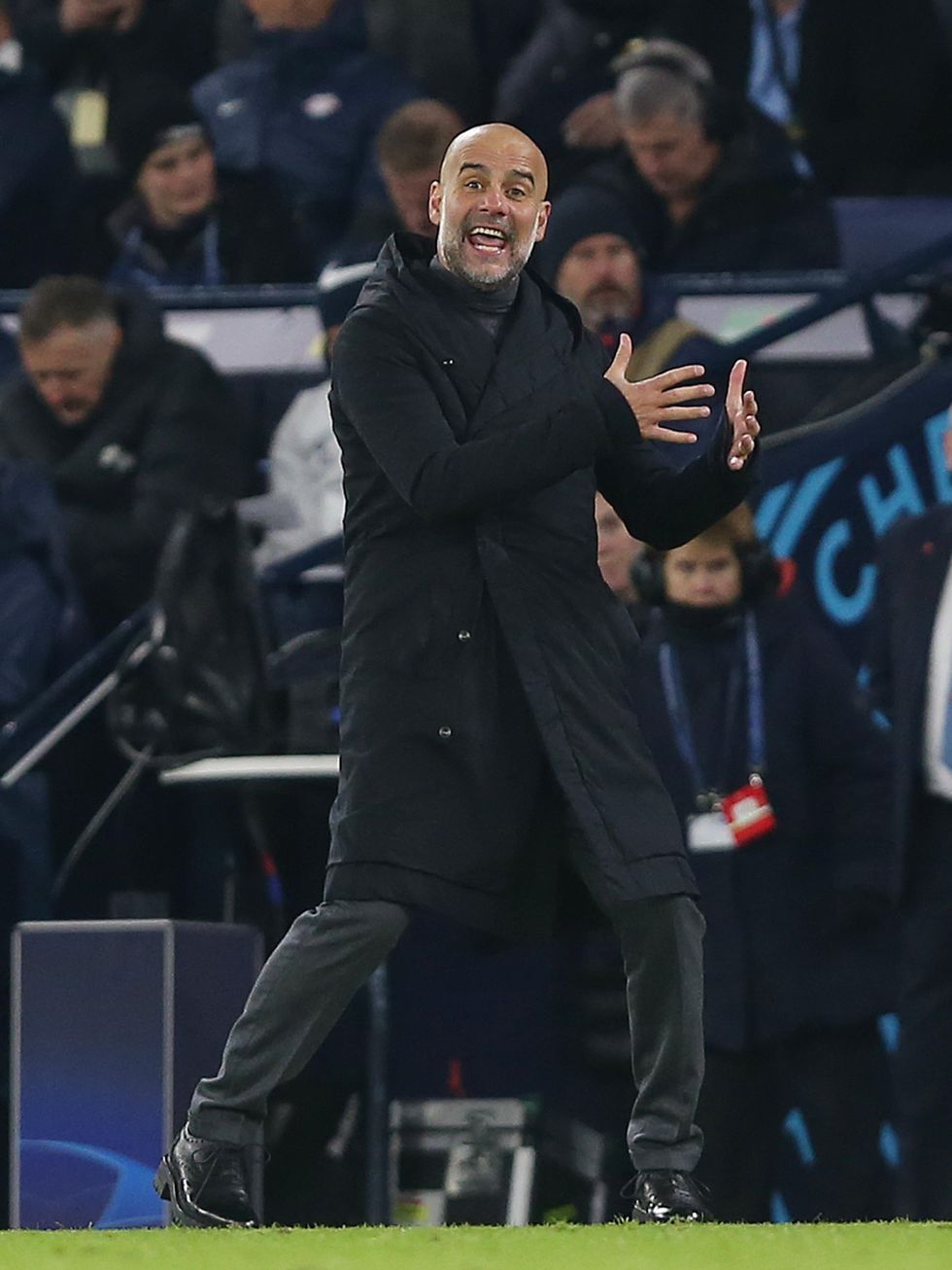 Man City Pep Guardiola