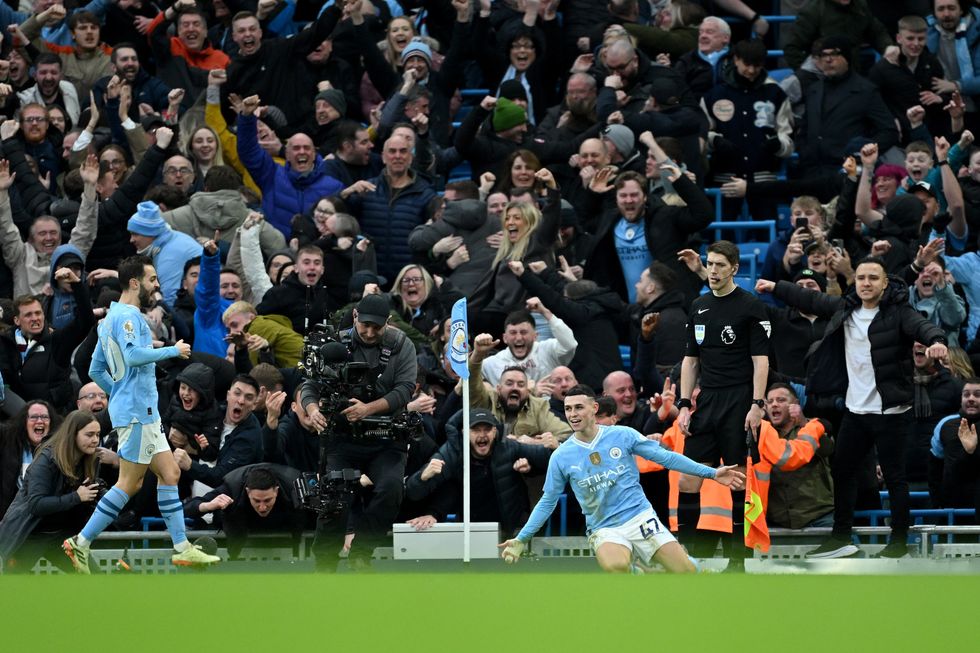 Man CIty Phil Foden Man Utd