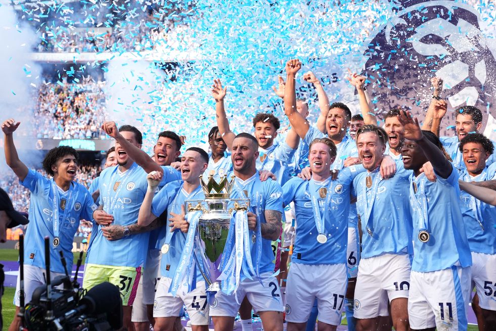 Man City Premier League title