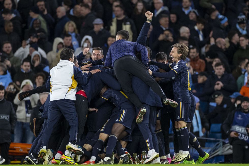 Man City Real Madrid