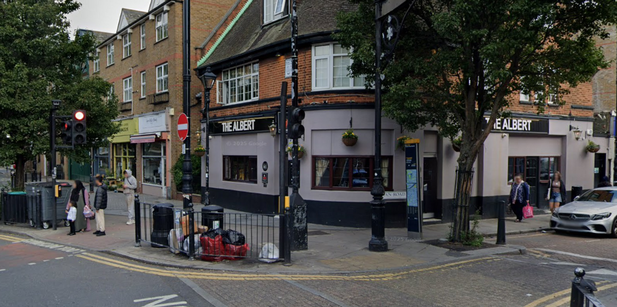 NextImg:Man dies after car 'ploughs into pub' in horror crash as two people arrested