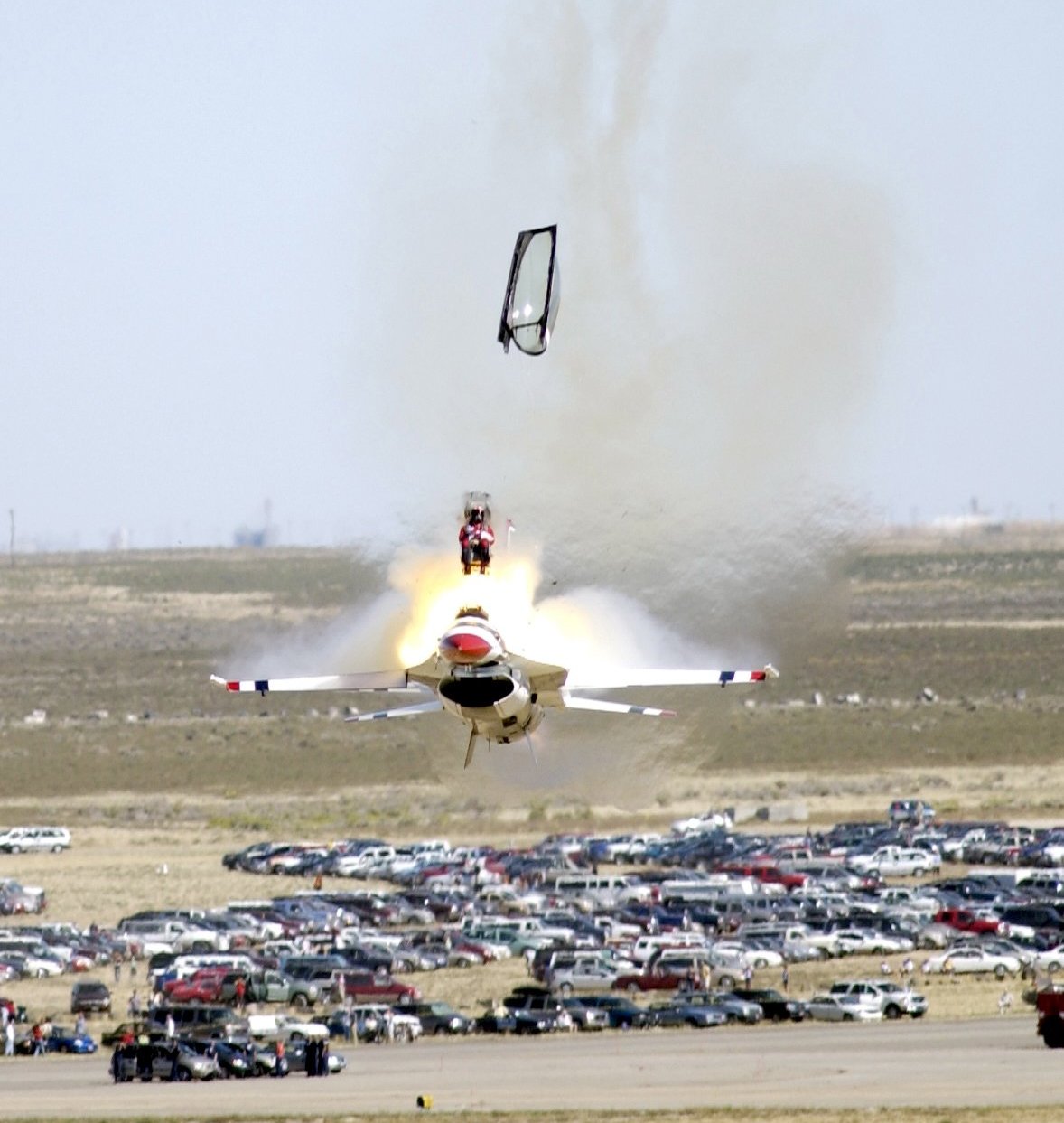Man ejects from Thunderbird in 2003 incident